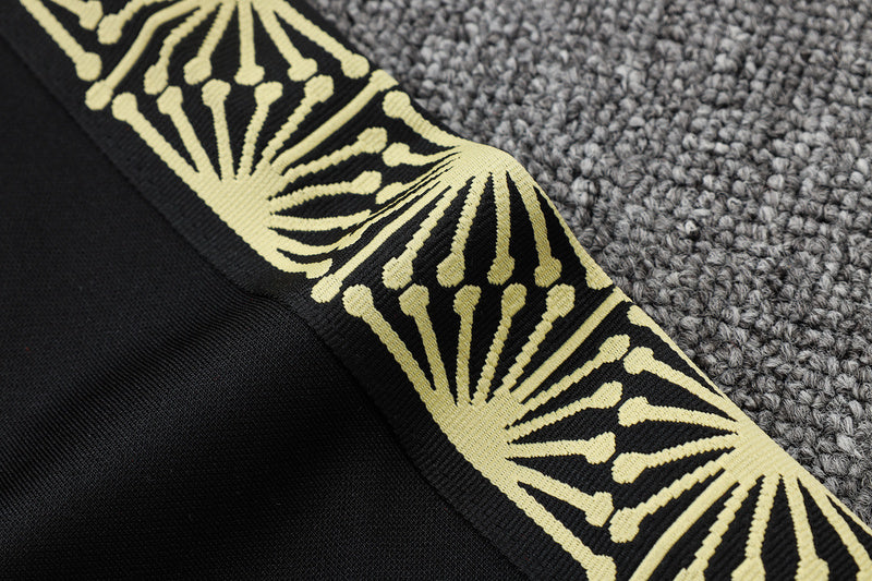 2025-26 M¨¦xico Black Adult long pull training suit