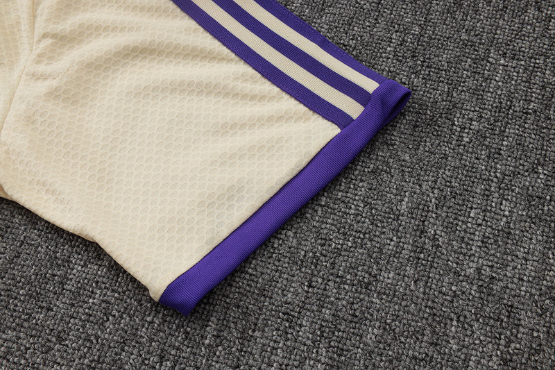 2025-26 Real Madrid Short-sleeved shorts training suit