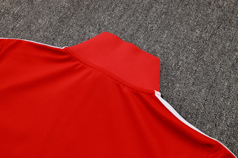 2025-26 Flamengo Red Adult long pull training suit