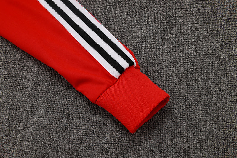 2025-26 Flamengo Red Adult long pull training suit