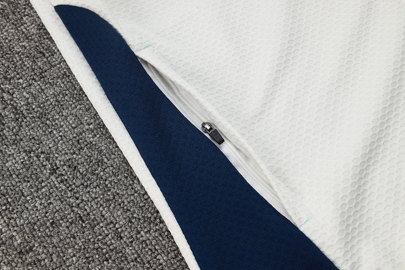 2025-26 Portugal White Adult long pull training suit