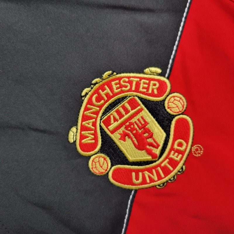 2025-26 Manchester United Black-Red 1878 Windbreaker