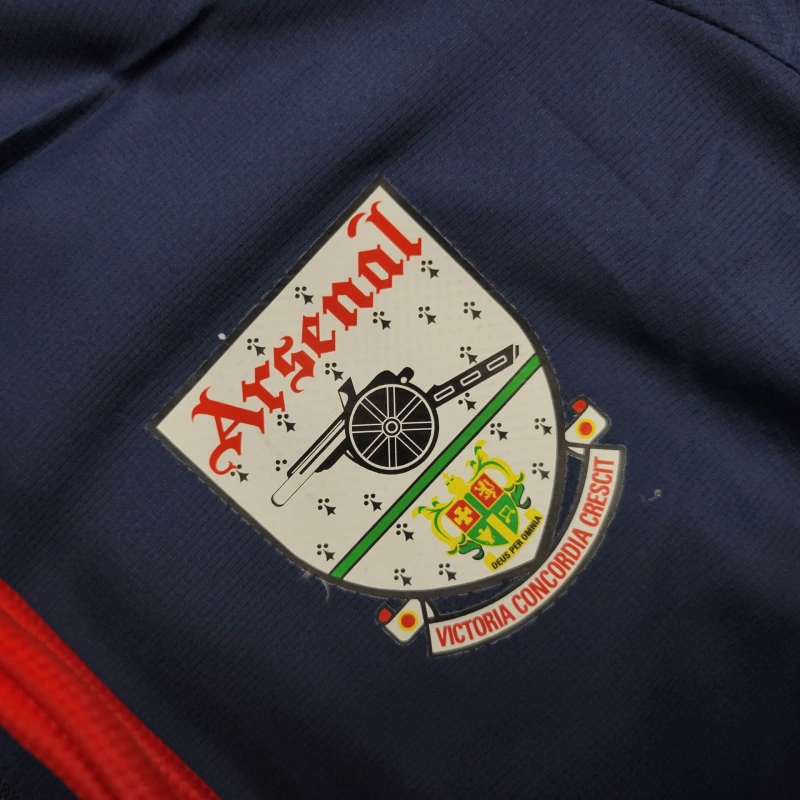 2025-26 Arsenal Black-Red Windbreaker