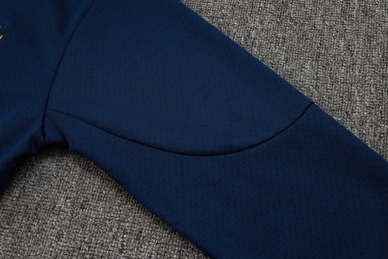2025-26 Portugal Blue Adult long pull training suit