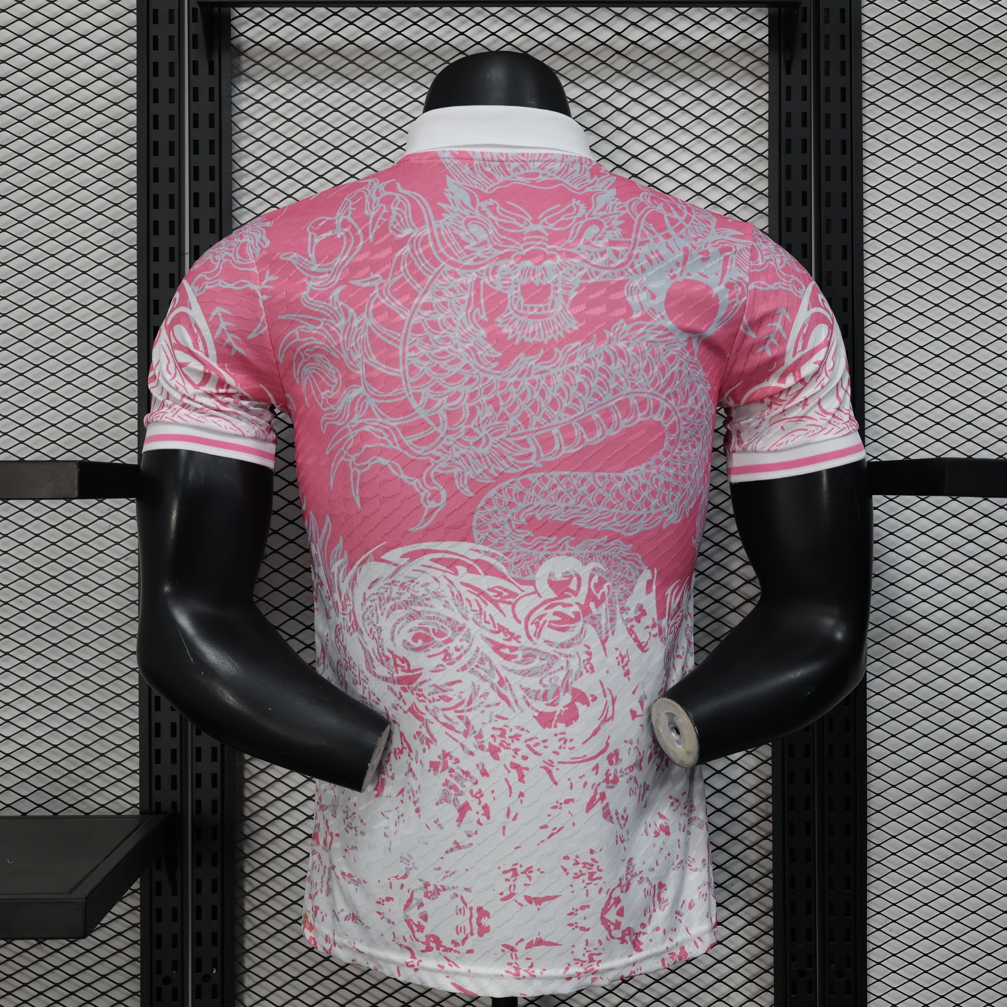 2025-26 Real Madrid Pink Dragon Polp Player Size