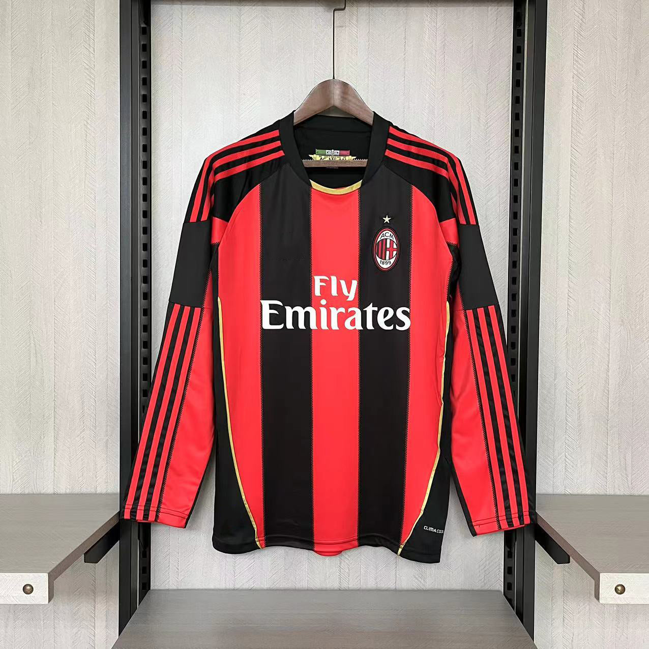 2010-11 AC Milan home long sleeve