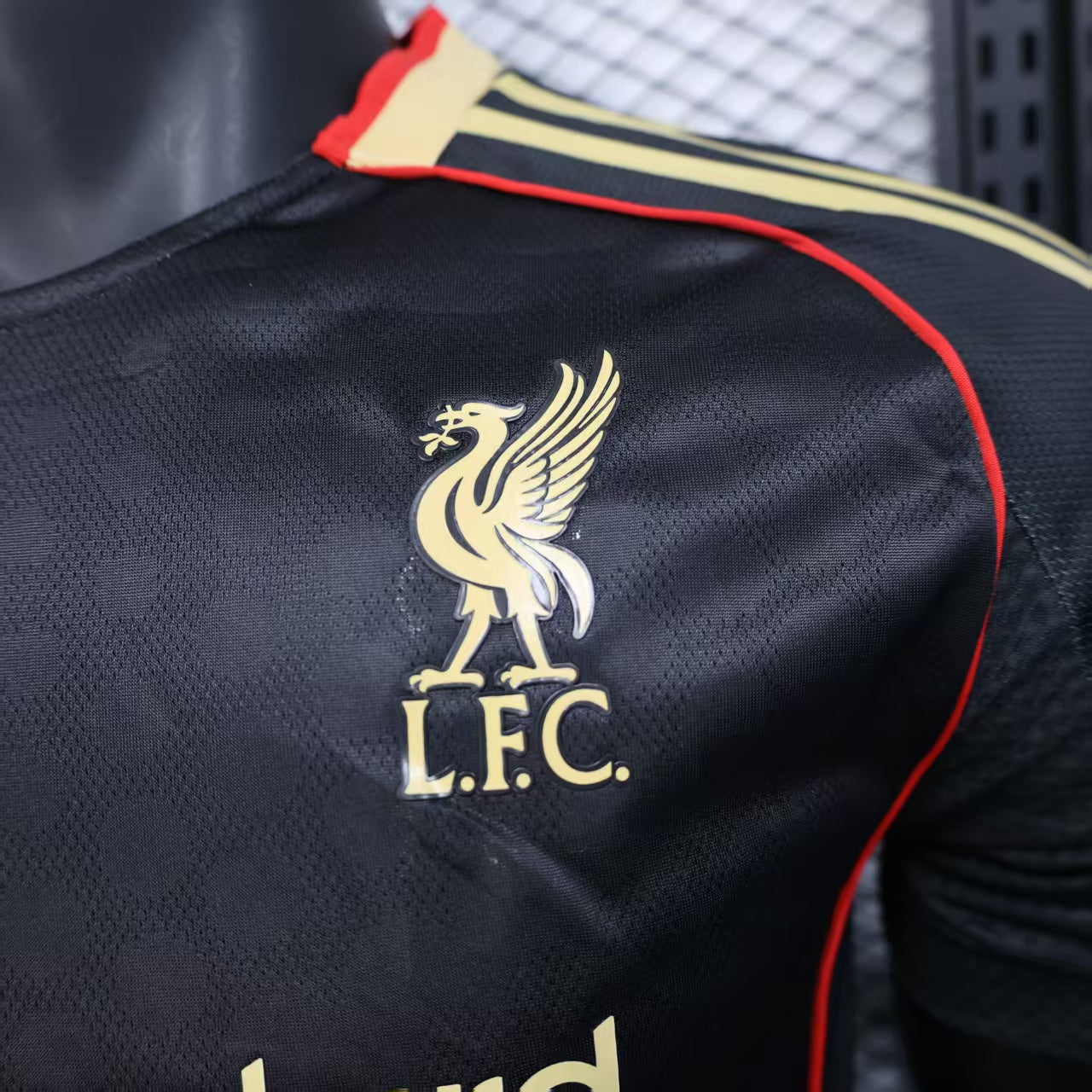 2025-26 Liverpool Second Away Black Player