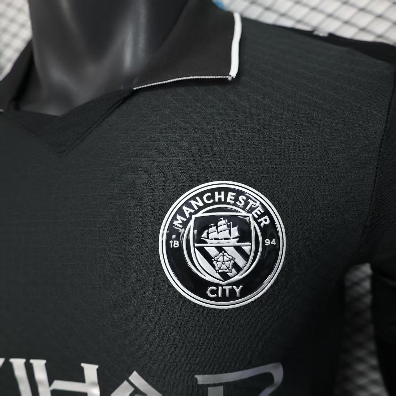 2025-26 Manchester City Special Polo Black Player