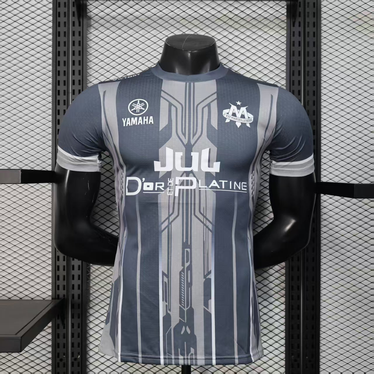 2025-26 Marseille YAMAHA Grey Player