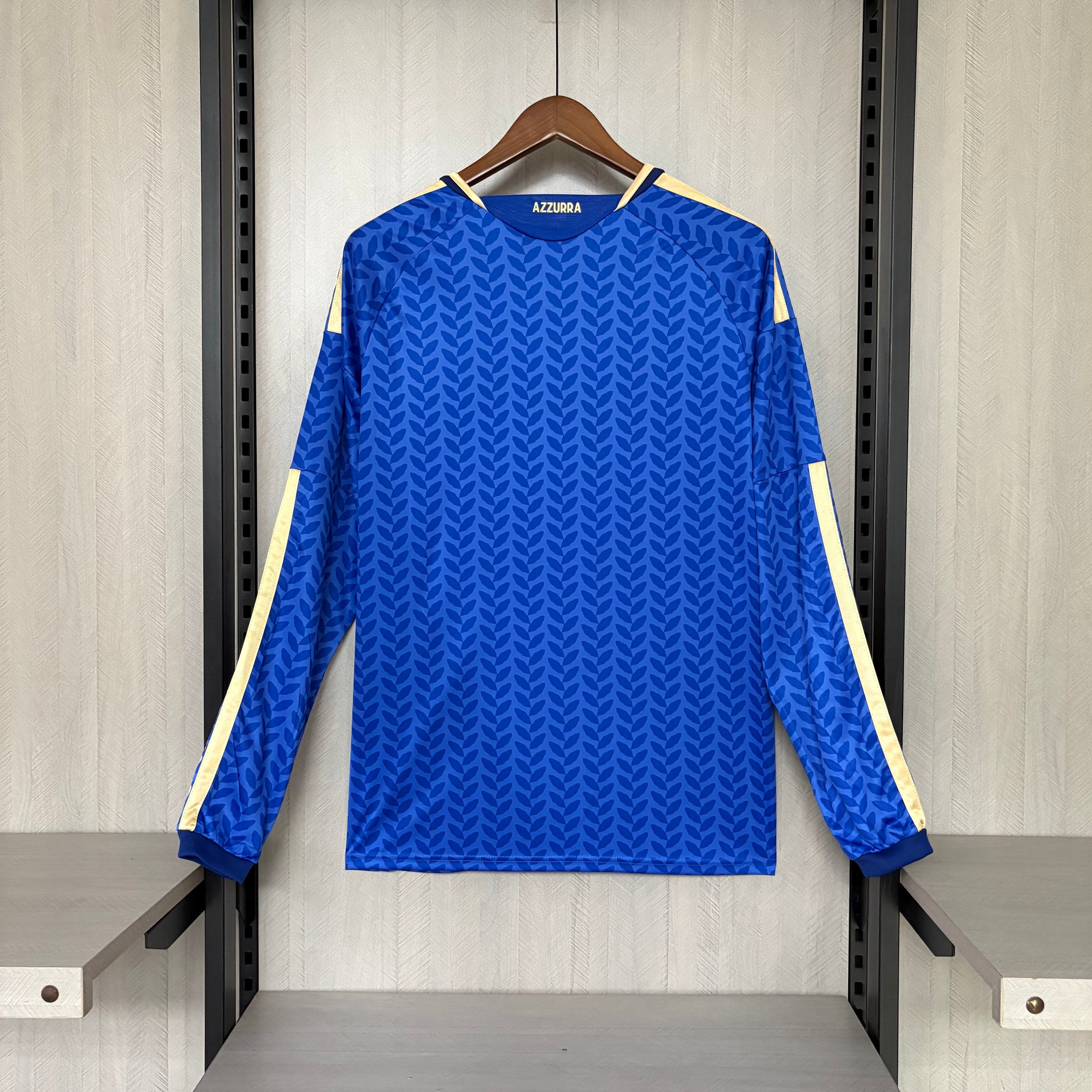 2026-27 Italy Home Fan Version long sleeves