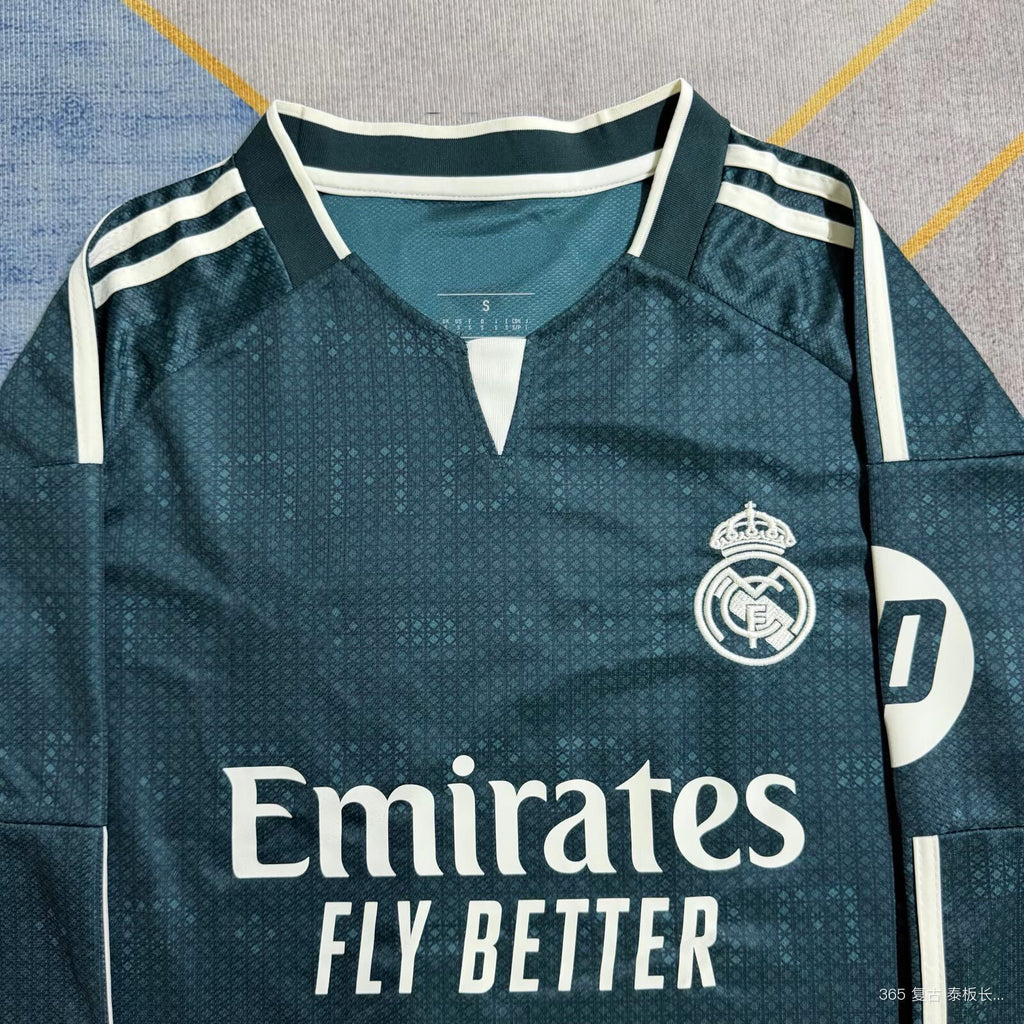 2026-27 Real Madrid Away Fan Version Long Sleeve