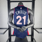 NBA 2024-25 76ers Edición Ciudad N.° 21 EMBIID