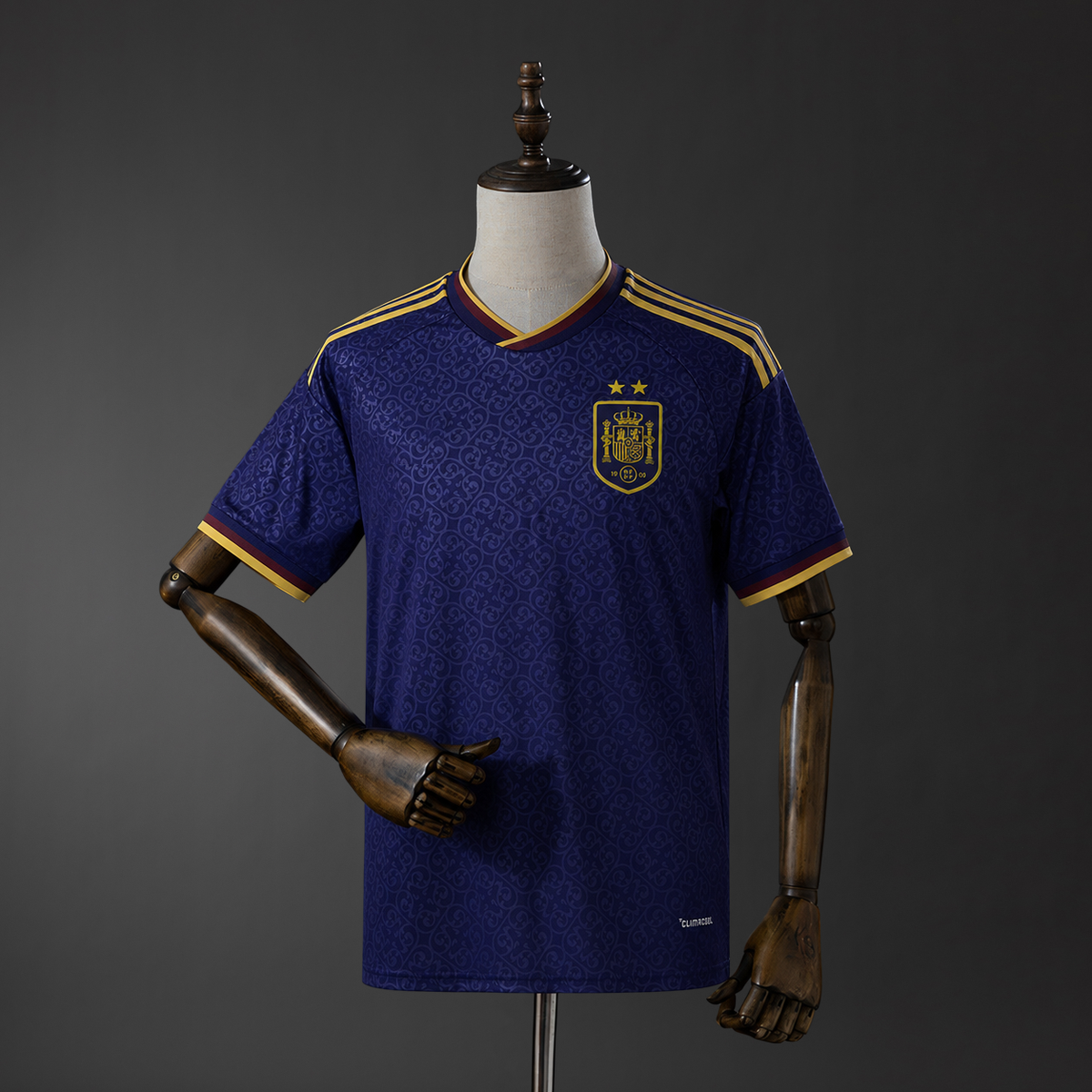 2026-27 Spanien Zwei Sterne Blau Special Fan Version
