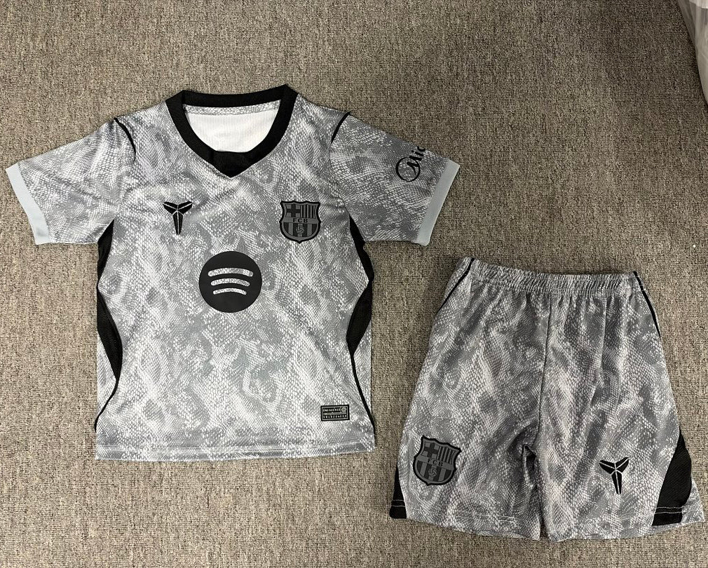 2026-27 Barcelona Goalkeeper Kids Kit