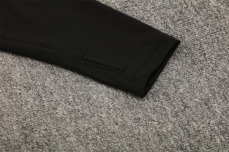 Portugal 2025-26 Schwarzer Trainingsanzug