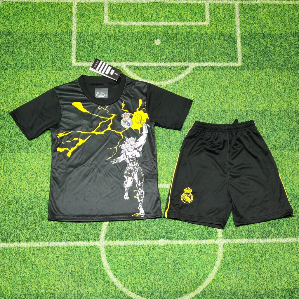 2025-26 Real Madrid Marvel Special Edition Black KIDS 16-28