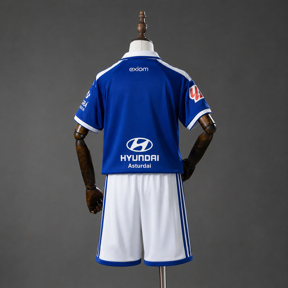 2026-27 Real Oviedo Home Kids Kit