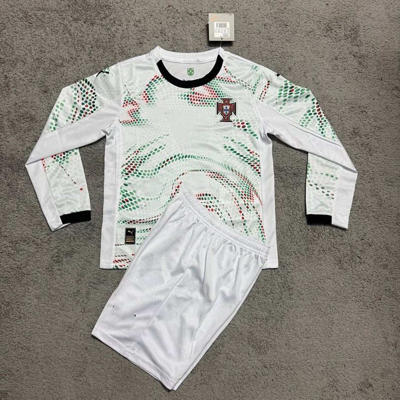 2026-27 Portugal Away Long Sleeved KIDS Size 16-28