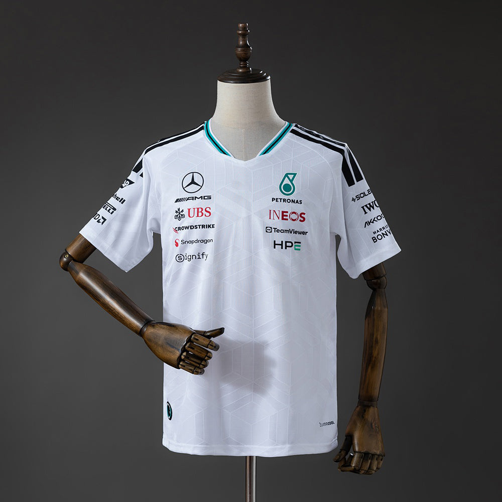 2026 Mercedes-AMG Petronas White Formula One Racing Suit
