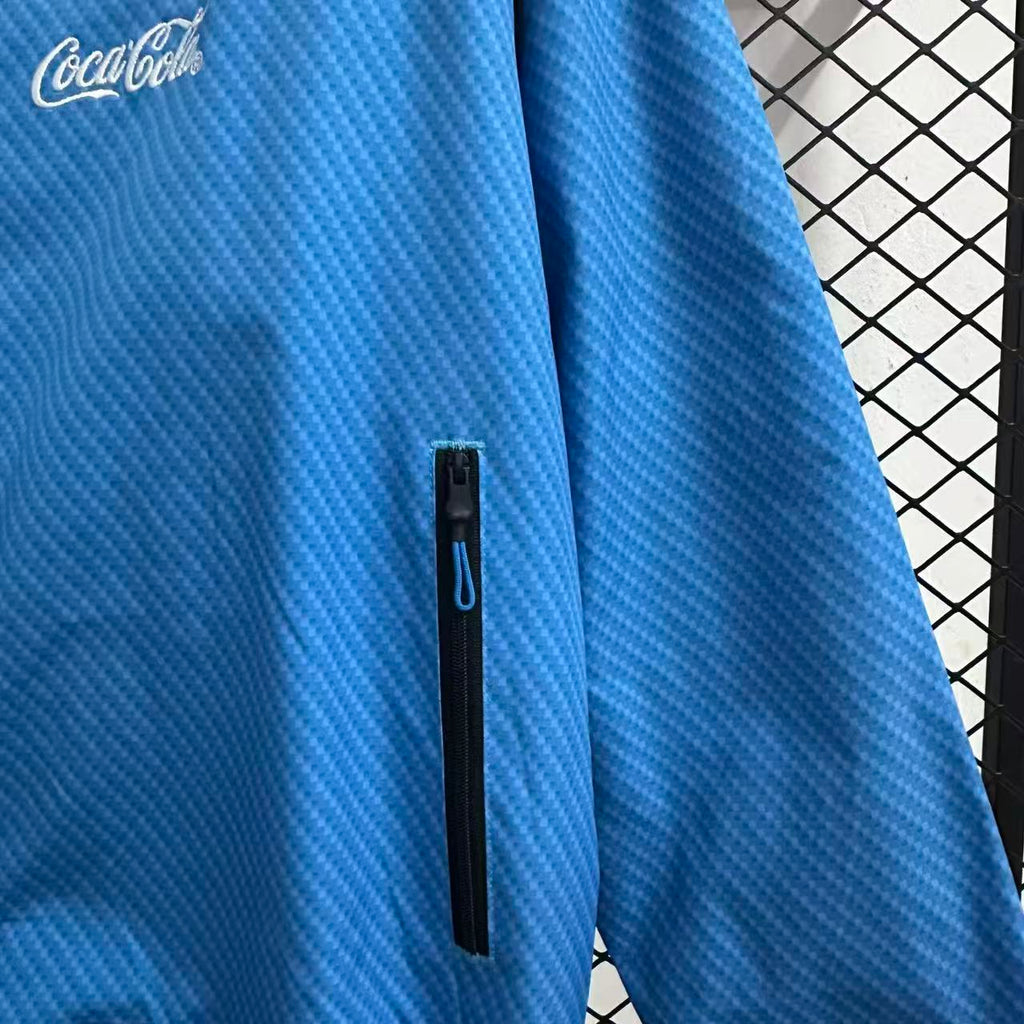 2025-26 Napoli Windbreaker Blue