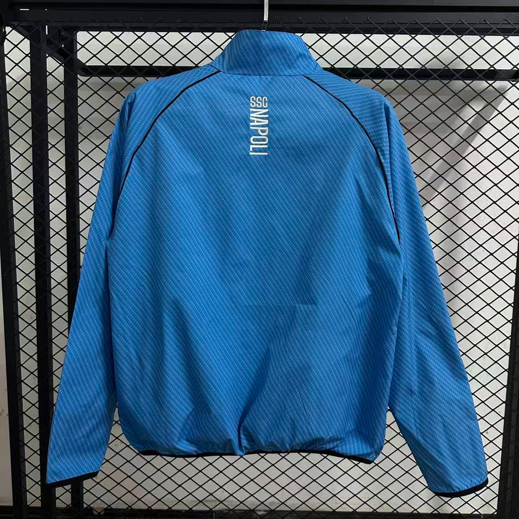 2025-26 Napoli Windbreaker Blue