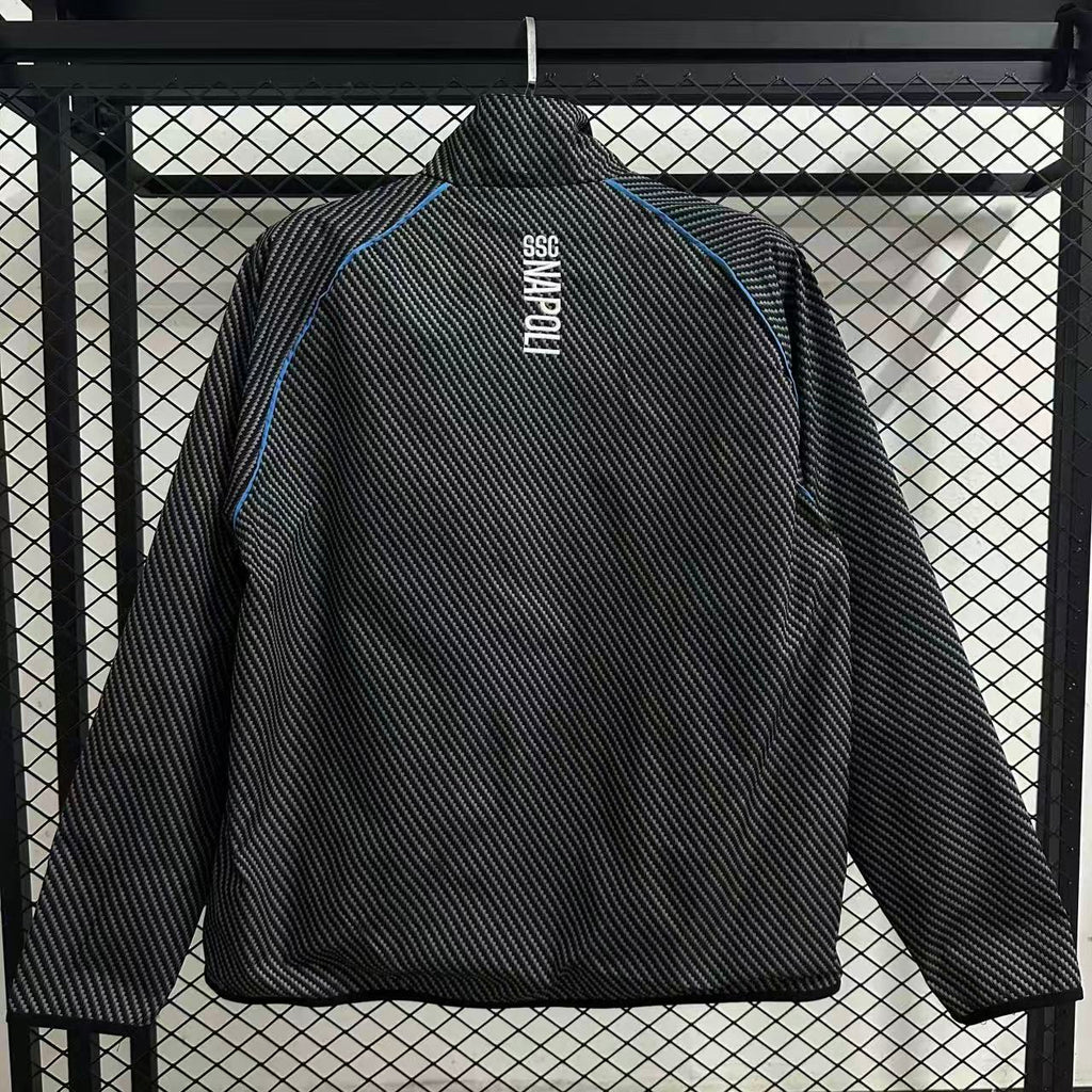 2025-26 Napoli Windbreaker Black