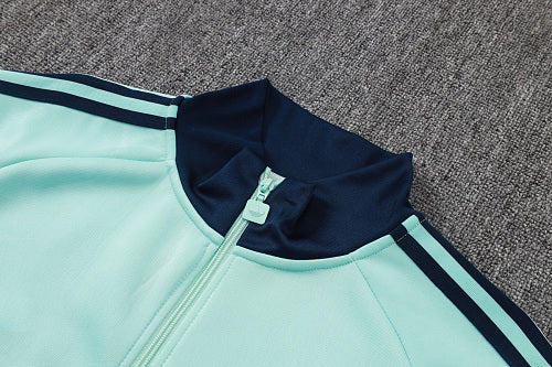 2026-27 Germany Light Blue Long Zippered Training Suit