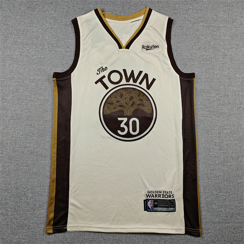 2026-27 NBA Warriors Off-white City Edition No. 30 CURRY