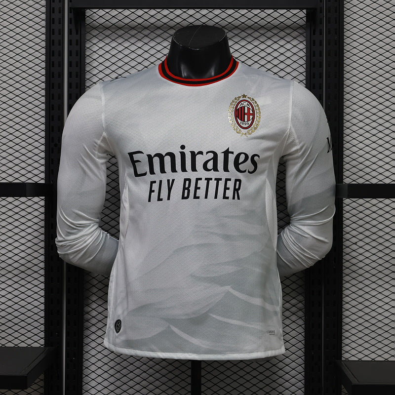2026-27 AC Milan Away Player Version Long Sleeves