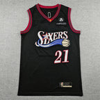 2026-27 NBA 76ers Classic Black Edition No.21 EMBIID
