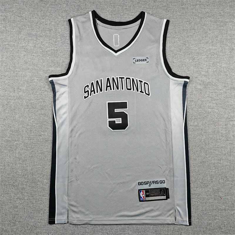 2026-27 NBA Spurs Grey Declaration Edition No.5 CASTLE