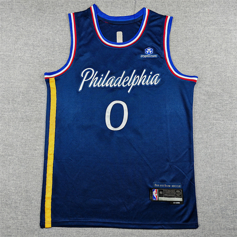 2026-27 NBA 76ers Deep Blue City Edition No.0 MAXEY