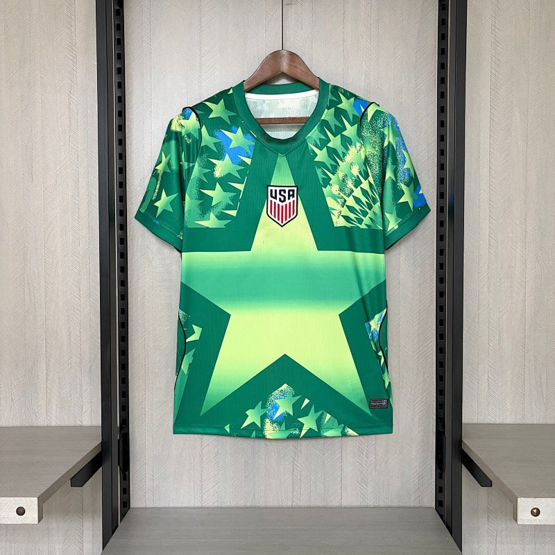 2026-27 USA Goalkeeper Green Fan Version
