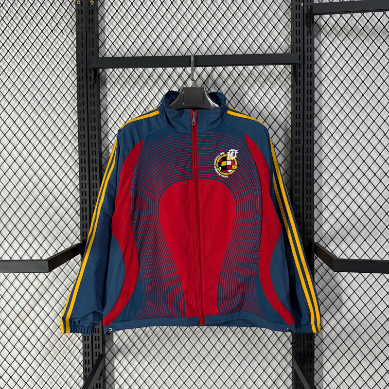 2026 Spain Red Windproof