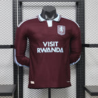 Versión de jugador de manga larga de la camiseta local del Aston Villa 2026-27