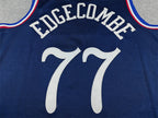 2026-27 NBA 76ers Deep Blue City Edition No.77 EDGECOMBE