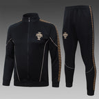 2026-27 Portugal Black Long zippered training suit