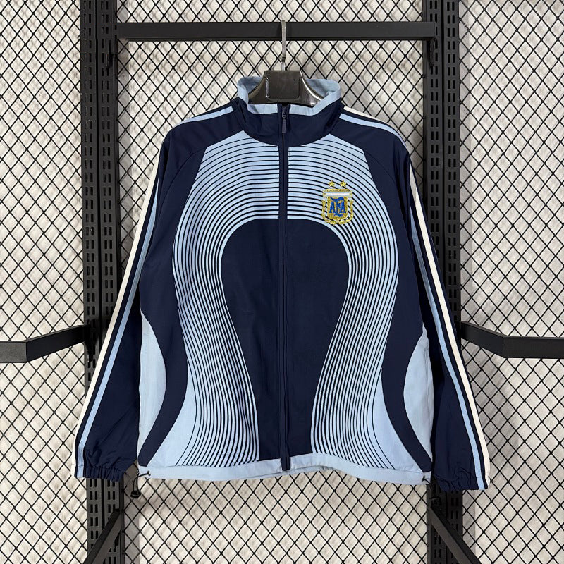2026 Argentina Blue Windproof