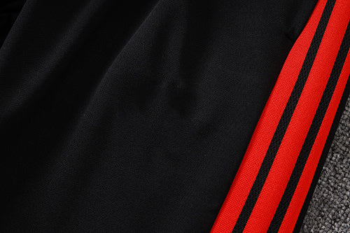Arsenal Trainingsanzug 2026-27, rot-schwarz, mit langem Reißverschluss