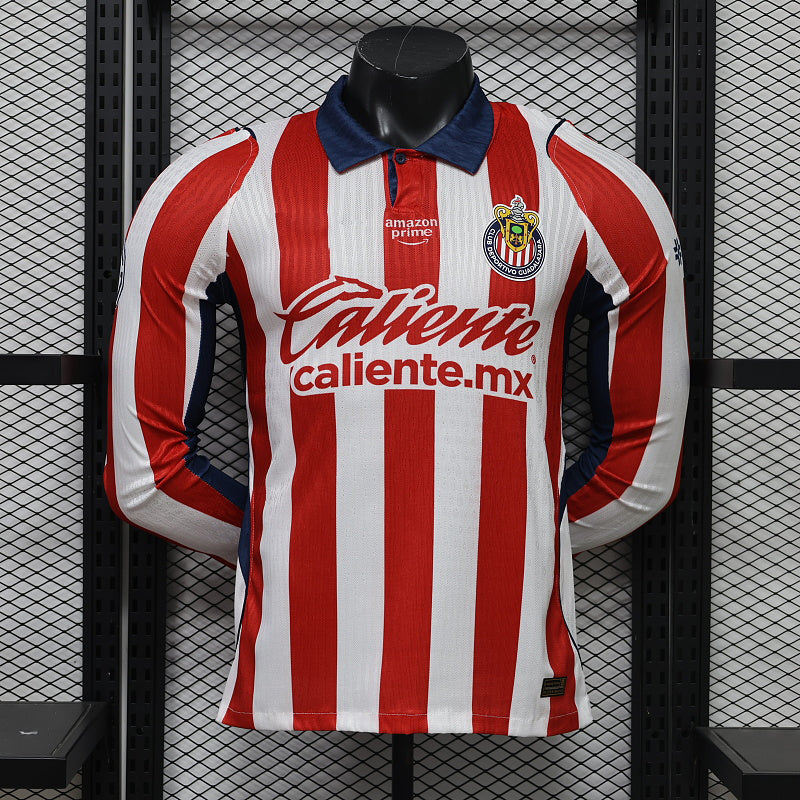 2026-27 Chivas Heimtrikot Spielerversion Langarm