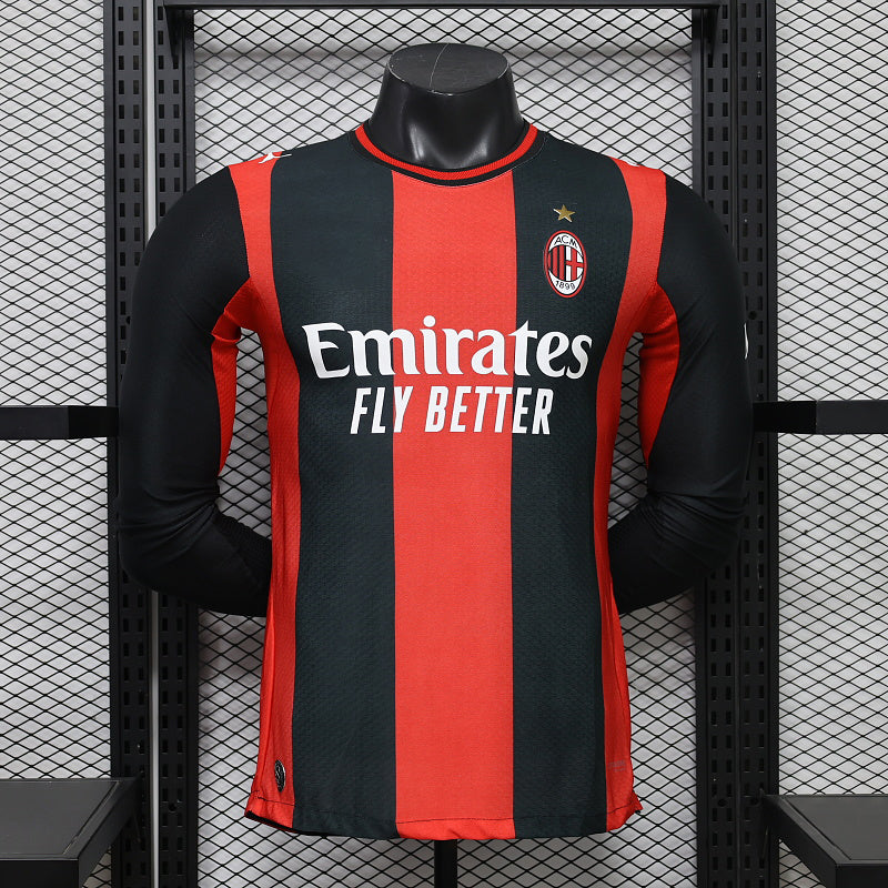 2026-27 AC Milan Home Player Version Long sleeves