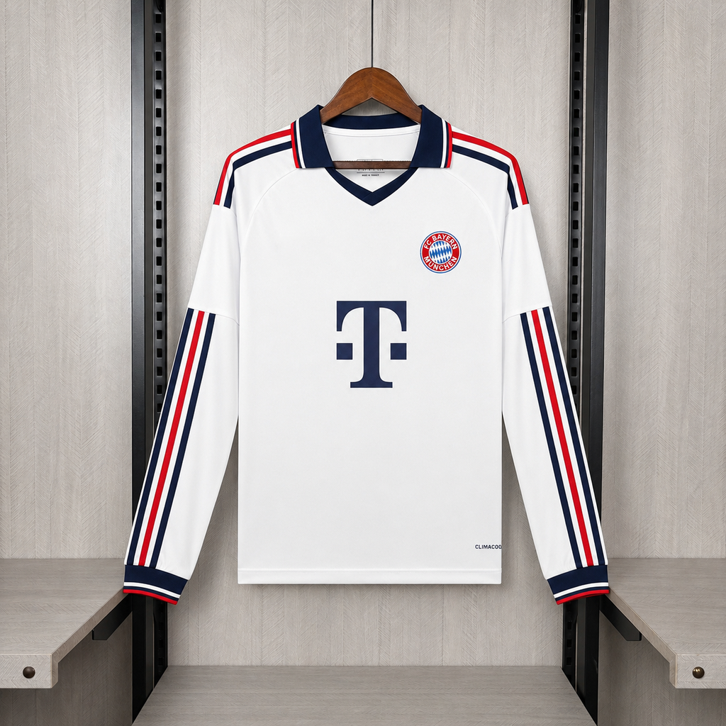 2026-27 Bayern Munich Away Fan Version Long Sleeve