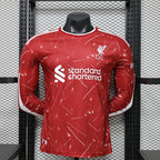 2026-27 Liverpool Home Player Version Long sleeves
