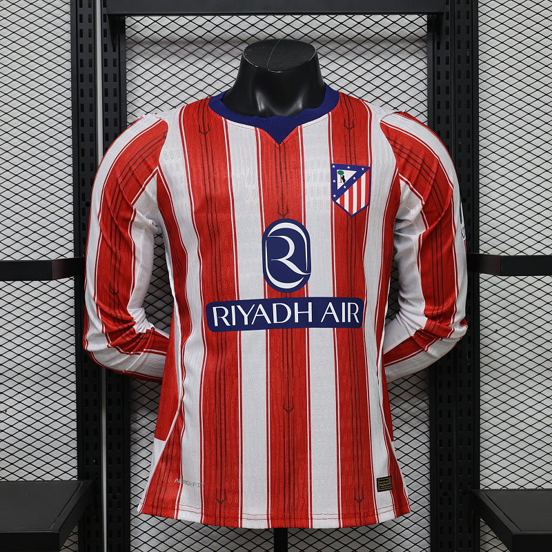 2026-27 Camiseta de Jugador de Manga Larga Local del Atlético de Madrid