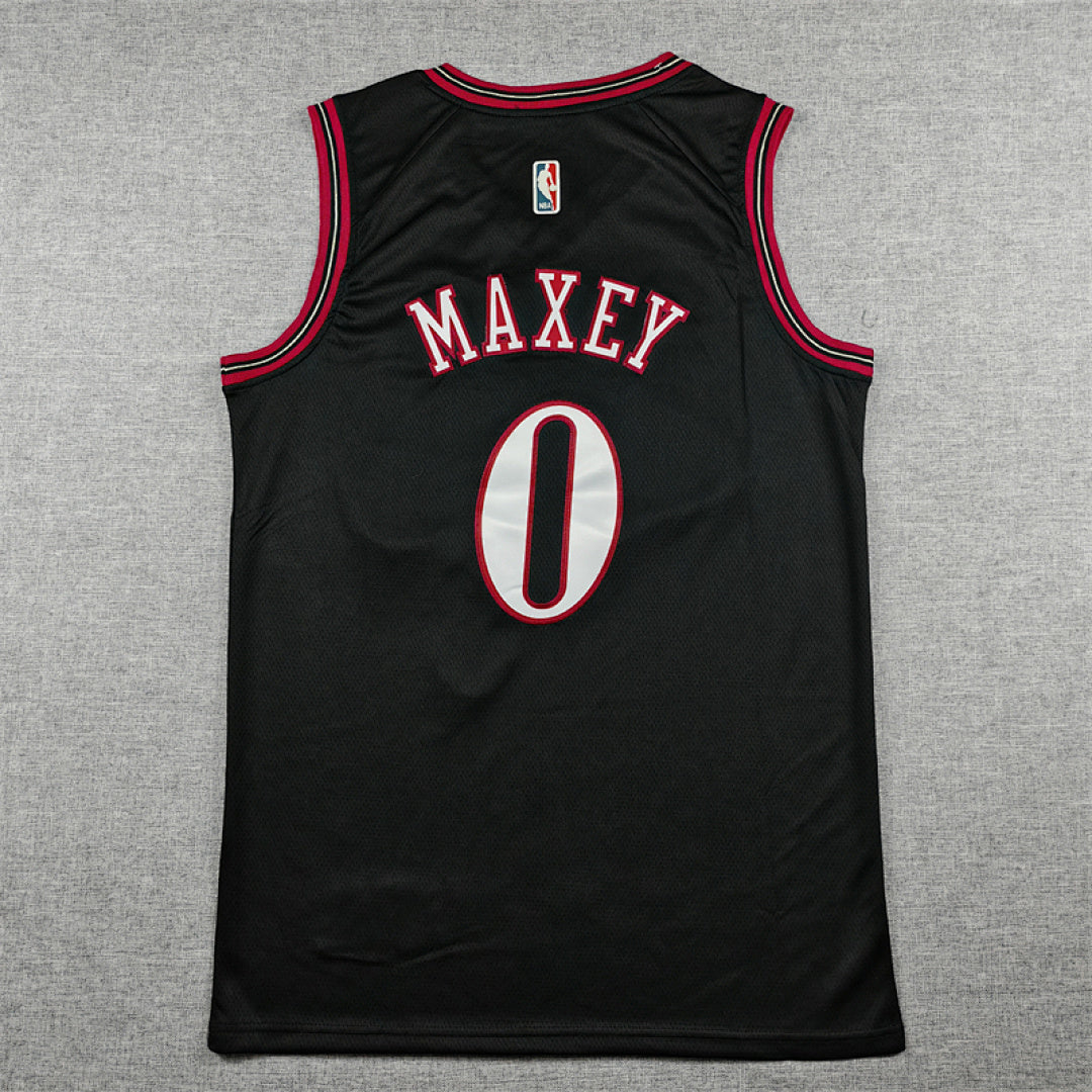 2026-27 NBA 76ers Classic Black Edition No.0 MAXEY