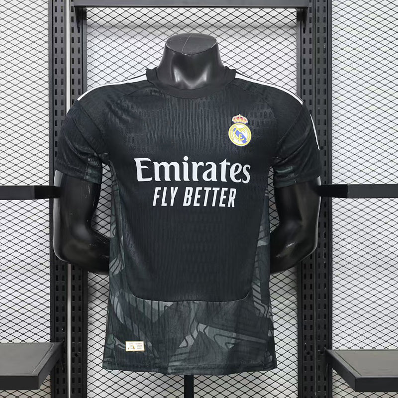 2026-27 Real Madrid Schwarze Torwart Spielerversion