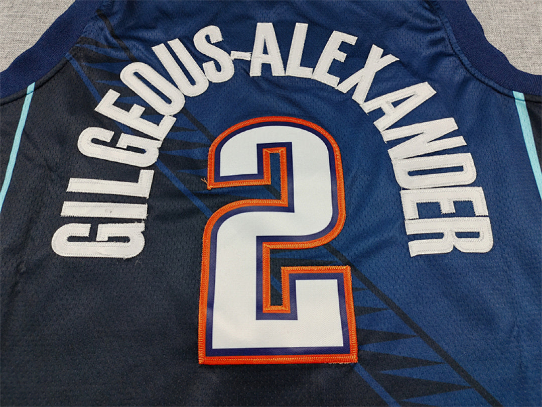 2026-27 NBA Thunder Blue City Edition No.2 GILGEOUS-ALEXANDER