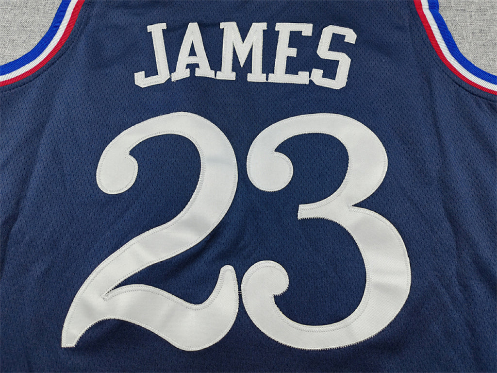2026-27 NBA 76ers Deep Blue City Edition No.23 JAMES