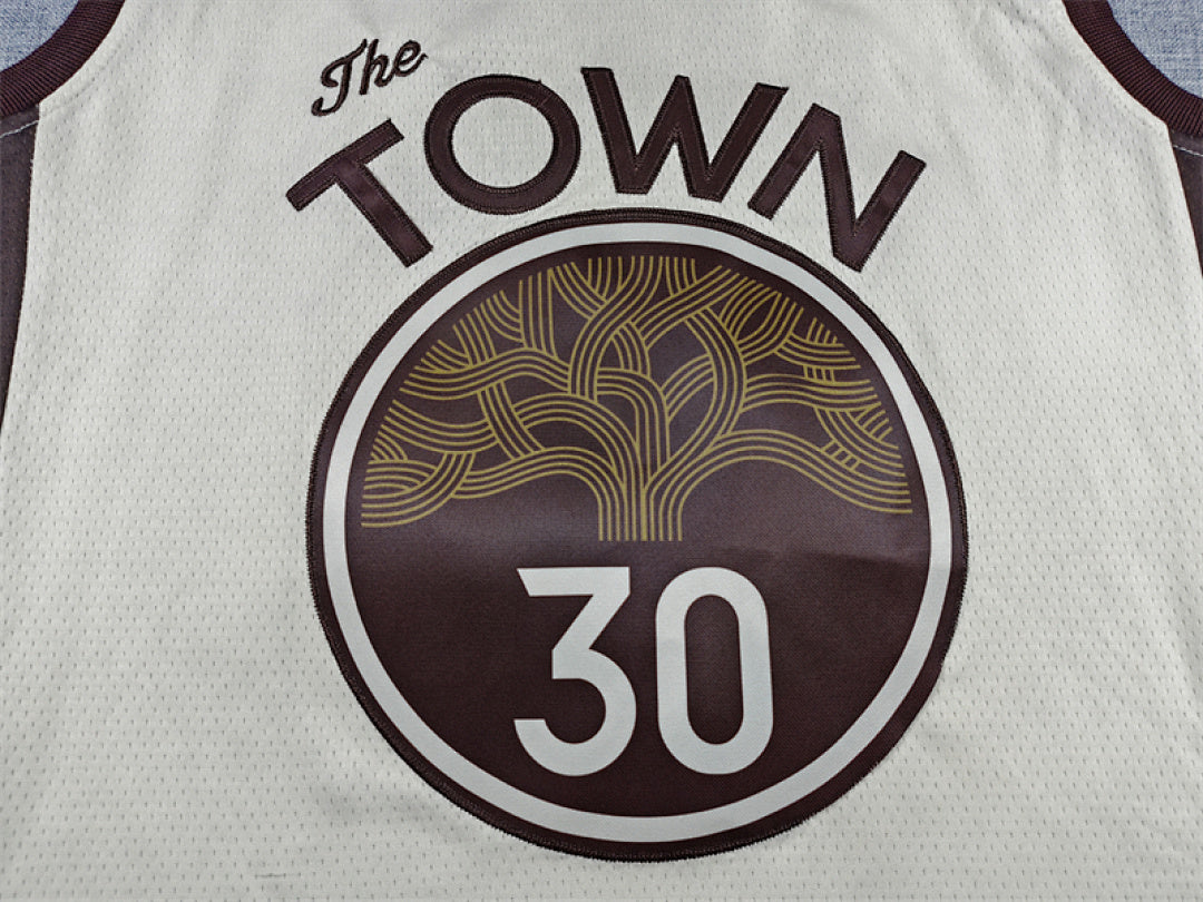 2026-27 NBA Warriors Off-white City Edition No. 30 CURRY