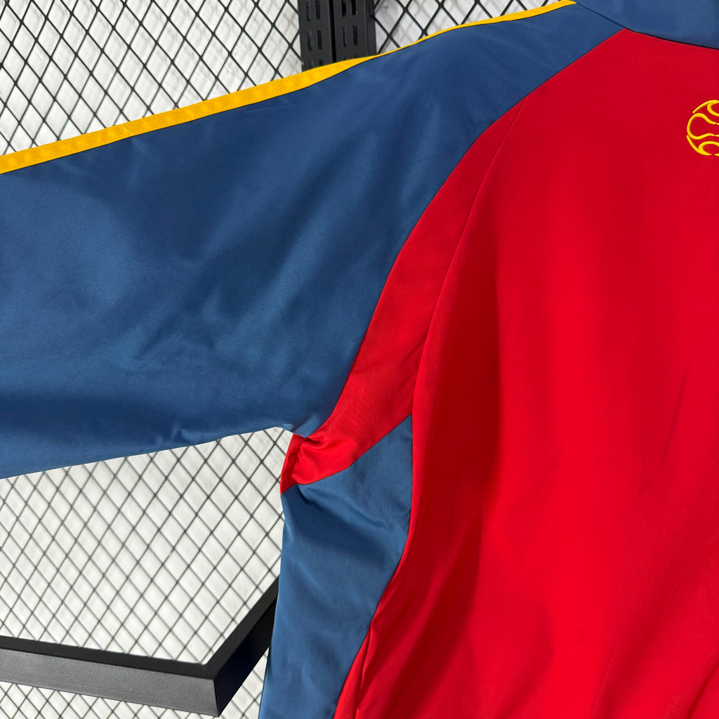2026 Spain Red Windproof